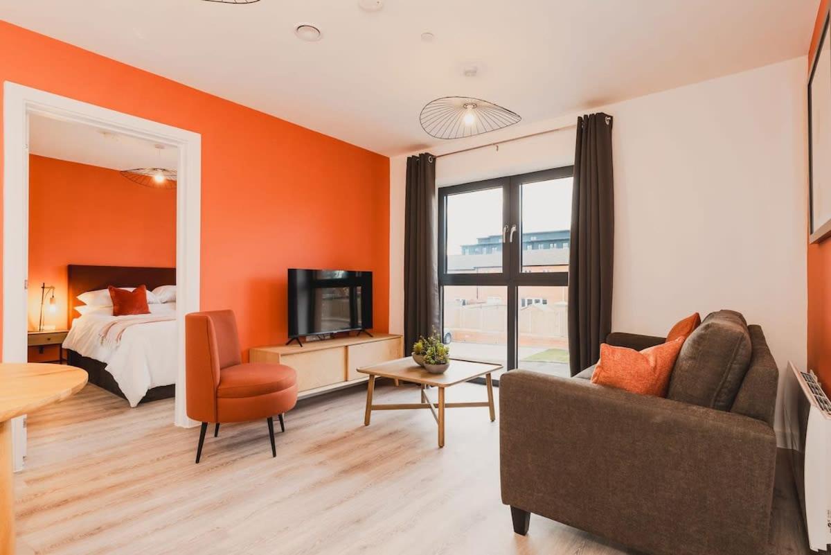 Stayzeni, Hardwick House Derby 2 Bed Apartment Exterior foto